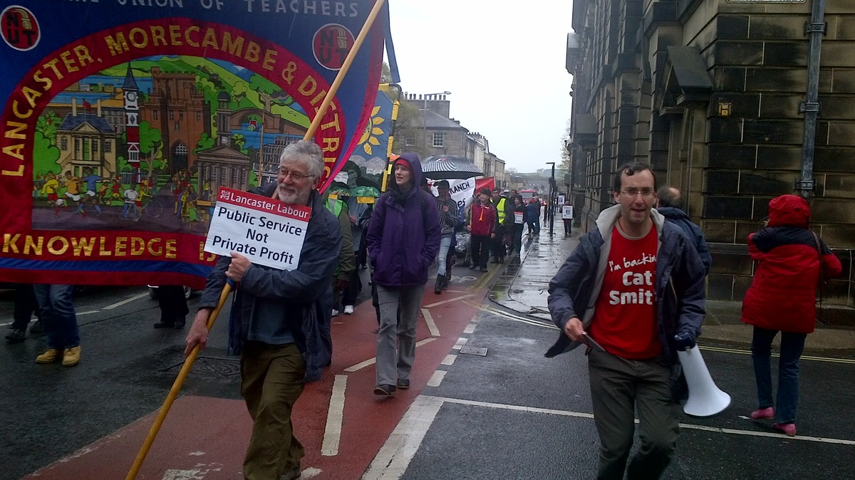 Lancaster May Day march 2015